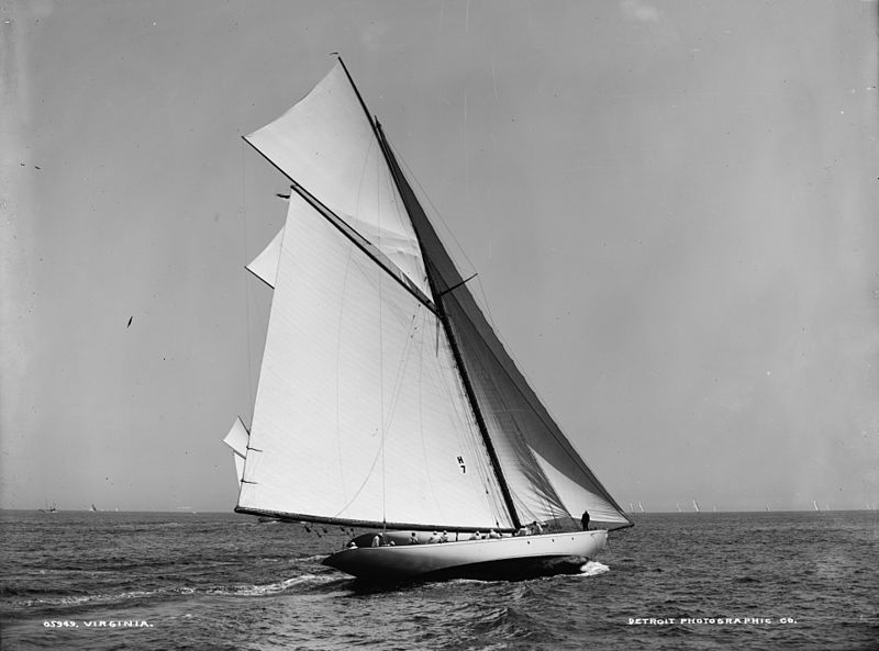 Herreshoff New York 70 "Virginia" - Classic Sailboats