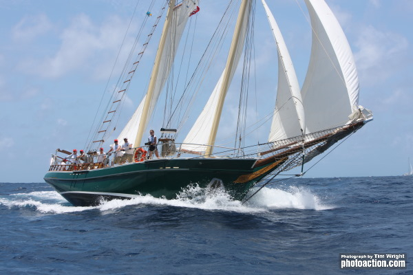 Antigua Classic Yacht Regatta 2015 Windjammer