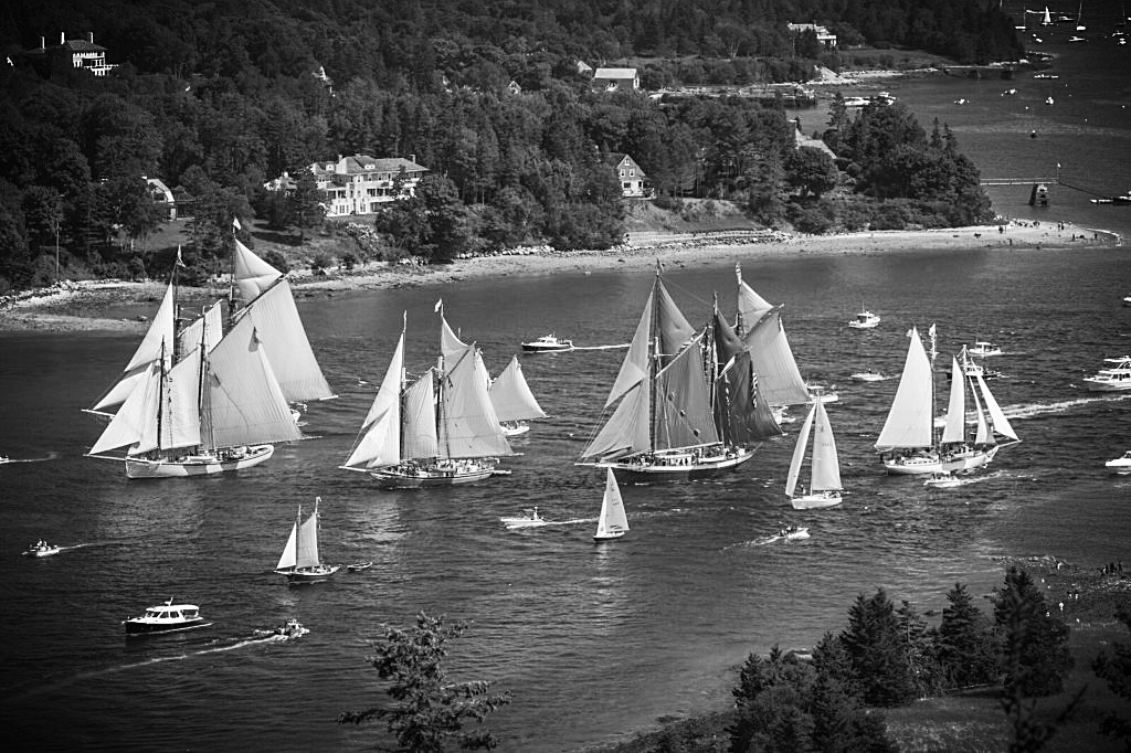 2022 Camden Maine Windjammer Festival Sept. 2-3 - Classic Sailboats